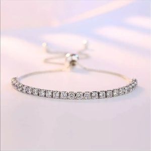 Sterling Silver 925 diamond Tennis Bracelet